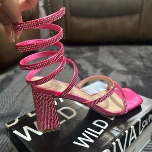 Hot Pink Windsor Heels